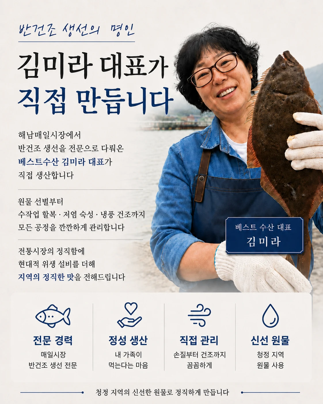 베스트수산 생산자 소개 상세 콘텐츠